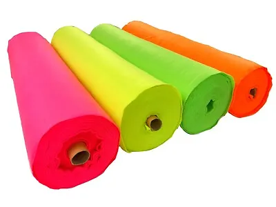 Neon 1.5mm Craft Felt Polyester Fabric Fluorescent Bright Vivid Colour • £1.05