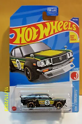 Hot Wheels 2022 #143 - Mazda RX-3 (Green) NIP • $1.99