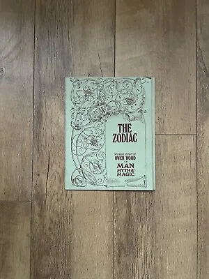 The Zodiac Drawn By Owen Wood For Man Myth And Magic 1969 • £49.99