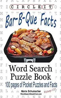 Circle It Bar-B-Que / Barbecue / Barbeque Facts Word Search Puzzle Book    <| • $33.43