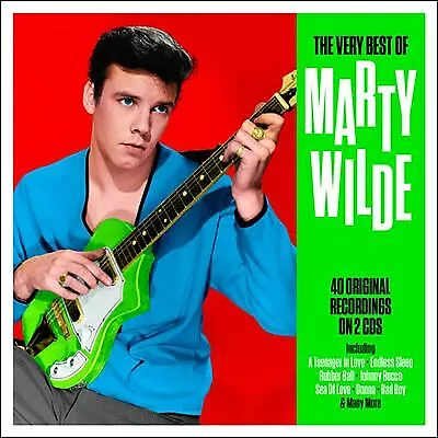 Marty Wilde : The Very Best Of Marty Wilde CD 2 Discs (2015) Fast And FREE P & P • £3.48