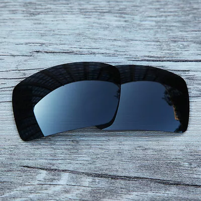 Inew Dark Grey  Black Polarized  Replacement Lenses For-Oakley Eyepatch 2&1 • $12.99