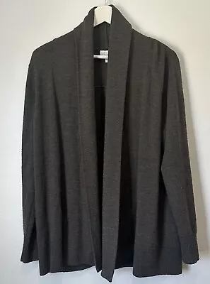 Tweeds Italian Merino Wool Knit Cardigan Hunter Green Sz.Large • $37.99
