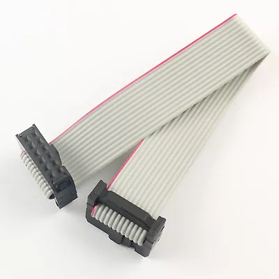 2Pcs 2.54mm Pitch 2x6 Pin 12 Pin 12 Wire IDC Flat Ribbon Cable Length 20CM • $3.99