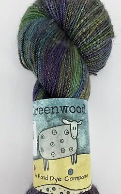 Greenwood Wool / Yak / Silk Blend Yakity Yak Yarn In Northern Lights Variegated • $24.99