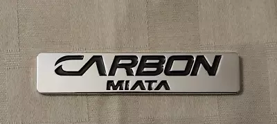 NEW Mazda Miata MX-5 Chrome Emblem  Carbon Miata  • $10