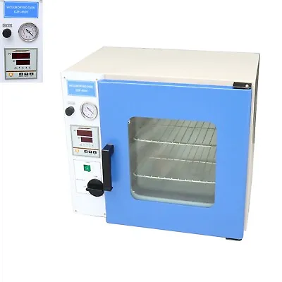 0.9 Cu Ft Digital Vacuum Drying Oven Lab Heating Chamber 2 Shelves 11  X12  110V • $920.26