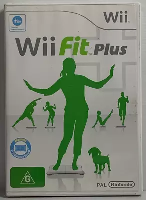 WII Fit Plus Nintendo WII Game With Manual • $4.99