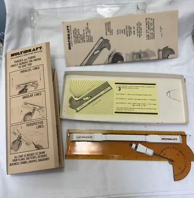 Vintage Multidraft Compact Drafting Machine Drawing Tool Arm Template K&E • $29.99