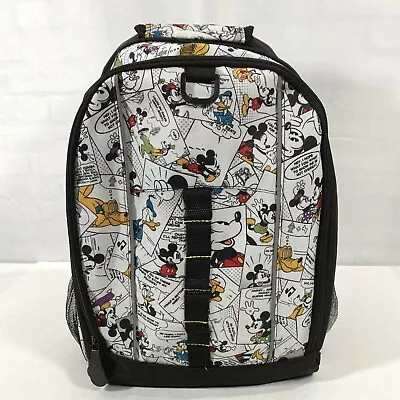 DISNEY Parks Mickey Donald Pluto And Friend Comic Backpack With Laptop Pocket • $21.97