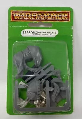 Warhammer Bretonnian Knights Errant Musician TOW AoS Metal 8566D OOP • $32.95