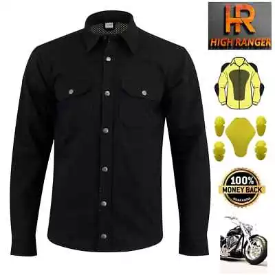 Men Motorbike Lumberjack Shirts Reinforced With DuPont™ Kevlar® Fiber • $139.99