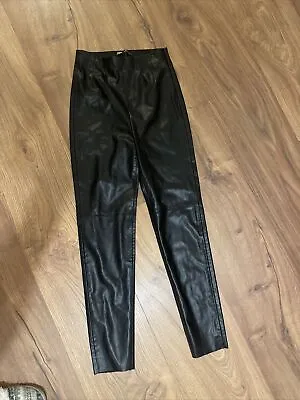 Zara Leather Trousers • £11.99