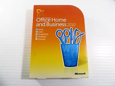 Microsoft Office 2010 Home And Business For 2 PCs Full Retail English Version • $99.99