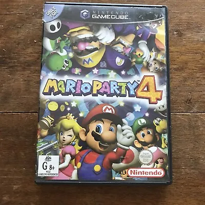 Mario Party 4 PAL Nintendo Gamecube Complete With Manual Tested 2002 Flawed • $59.99