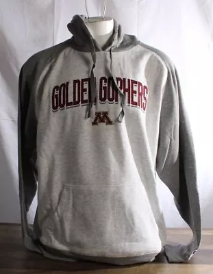 Champion University Of Minnesota Golden Gophers Unisex Grey And White Sweatshirt • $21.99