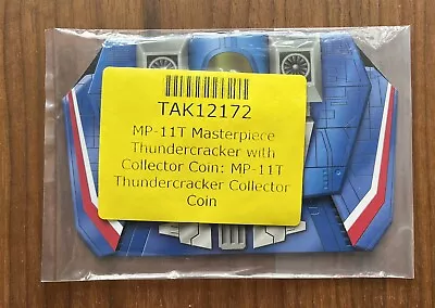 Takara Transformers Masterpiece MP-11T Thundercracker Collector Coin • $13