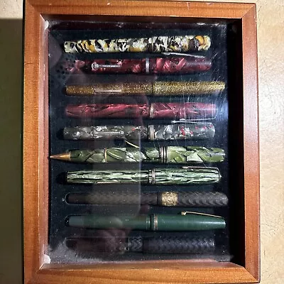 Collection  Of 10 Fountain Pens Vintage.  Gorgeous.  Such A Wonderful Find! • $153.70