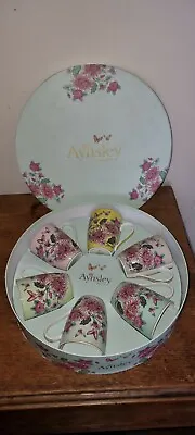 £37.99 • Buy Aynsley Butterfly Garden Mugs X 6 Boxed