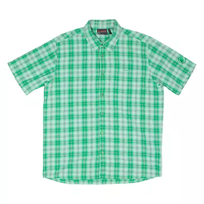 MAMMUT Mens Shirt Green Check L • £19.99