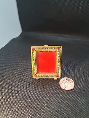 Antique Italian Micro Mosaic Miniature Picture Frame Raised Tessare Tiles • $60