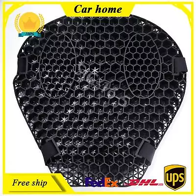Motorcycle Cushion Seat Cover Motor 3DHoneycomb Shock Relief Massage Universal • $21.47
