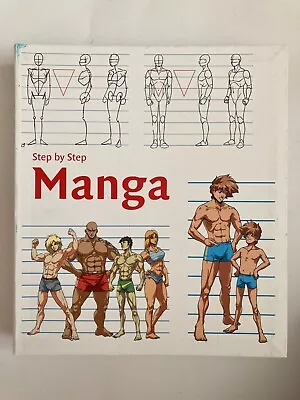 Step By Step Manga - 470 Pages Of Tutorials/guidance For Learning To Draw • £2