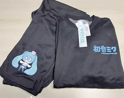 Vocaloid Hatsune Miku & Cinnamoroll Sanrio Sweatshirts Two Piece-sets Men’s L • $85