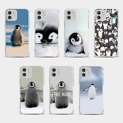 Case For Iphone 15 14 13 12 11 Se 8 Shockproof Phone Cover Cute Baby Penguins • £5.99