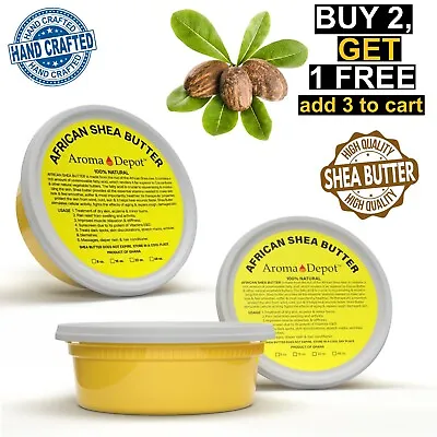 $6.95 • Buy 8oz Organic African Shea Butter Yellow Raw From GHANA Natural UNREFINED Pure