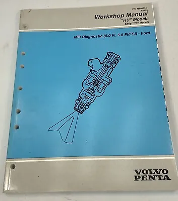 1995 Volvo Penta  Hu   & Early  Nc  Mfi Diagnostic   Workshop Manual 7788852-7 • $11.78