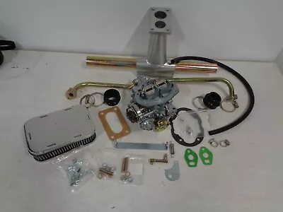 $195 • Buy Vw Carburetor Conversion Kit 32/36 Dfev Type 1 Vw Bug Dune Buggy  Weber Style Ki