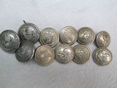 £9.99 • Buy London Midland & Scottish Railway Company Vintage Buttons X 11