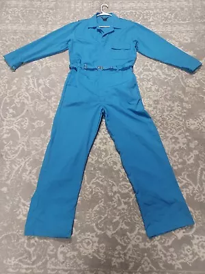 Vintage ToppMaster Chain Stitch Jumpsuit Coveralls Size Large-Tall 42-44 (Nice) • $29.95