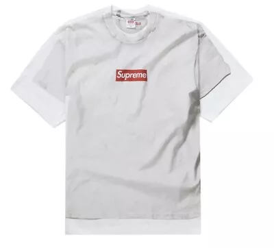 Supreme MM6 Maison Margiela Box Logo Tee White (Size Small) • $200