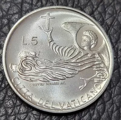 1969 Vatican City 5 Lire Coin • $4.45