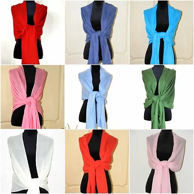 £34.99 • Buy 100% Cashmere Wool Scarf Wrap Shawl Wool Pashmina Nepal Handwoven Knitted Colour