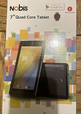 Nobis 7  Quad Core Tablet W Google Play + Android 1.2Hz 8GB Storage Multi Touch! • $30