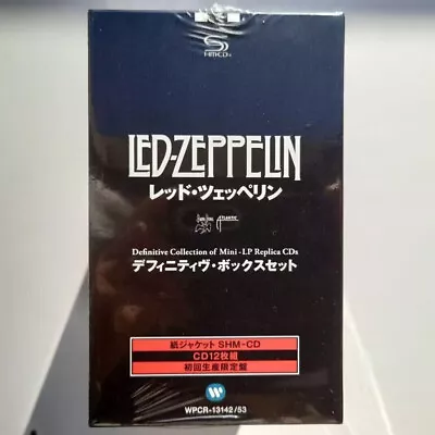 Led Zeppelin - 40th Anniversary Definitive Collection 12-CDs SHM JAPAN MINI-LPs • $89.99