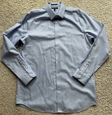 Men’s Banana Republic Blue Slim Fit Cotton Dress Shirt Size XLT • $9.99