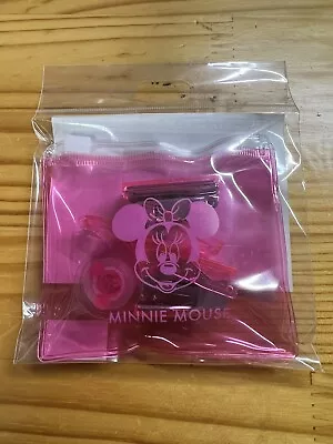 Minnie Stationery Set Mini In Case Disney Pink Mini Stapler Hole Punch Tape • $19.99