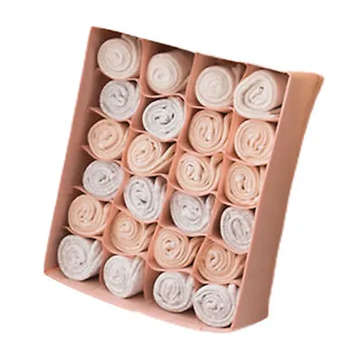 £8.36 • Buy Storage Organizer Drawer Style Multi-grid Household Socks Organizer Durable