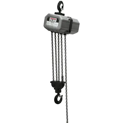 JET 5 Ton Capacity 10' 3-Phase Electric Chain Hoist 531000 New • $5394