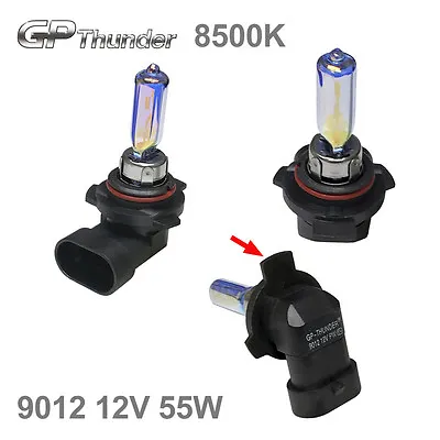 GP Thunder 8500K 9012 9012LL HIR2 PX22d 55W Super White/Blue Xenon Light 2 Bulbs • $12.38