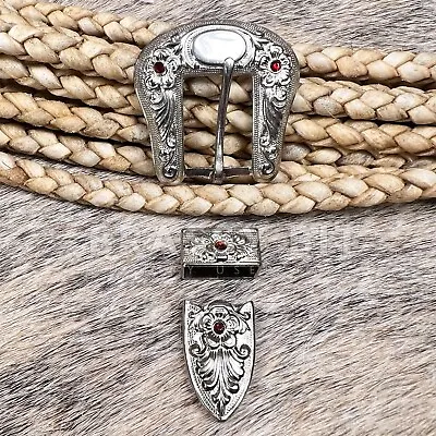 Vintage Silver Headstall Buckle Set • $31.25