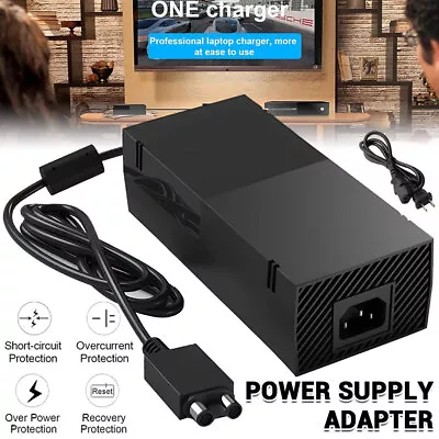 For Microsoft Xbox One/360 Slim Power Supply AC Adapter Charger PowerSupply Cord • $18.82