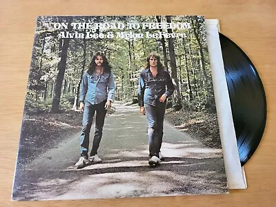 ALVIN LEE MYLON LEFEVRE On The Road To Freedom LP 1973 Columbia KC 32729 LP5 • $14.99
