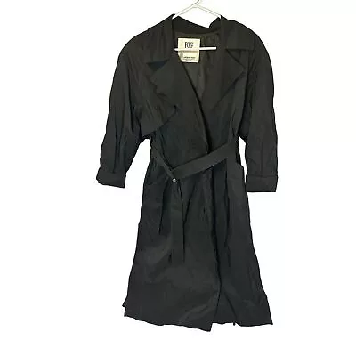 Vintage London Fog Rain Trench Jacket Coat 6P • $29