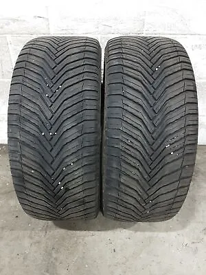2x P235/45R18 Michelin Cross Climate2 A/W 6-7/32 Used Tires • $210