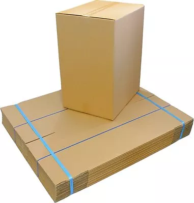 20 X 100L Tea Chest Cardboard Moving Packing Boxes Premium Packing Carton Box  • $92.99